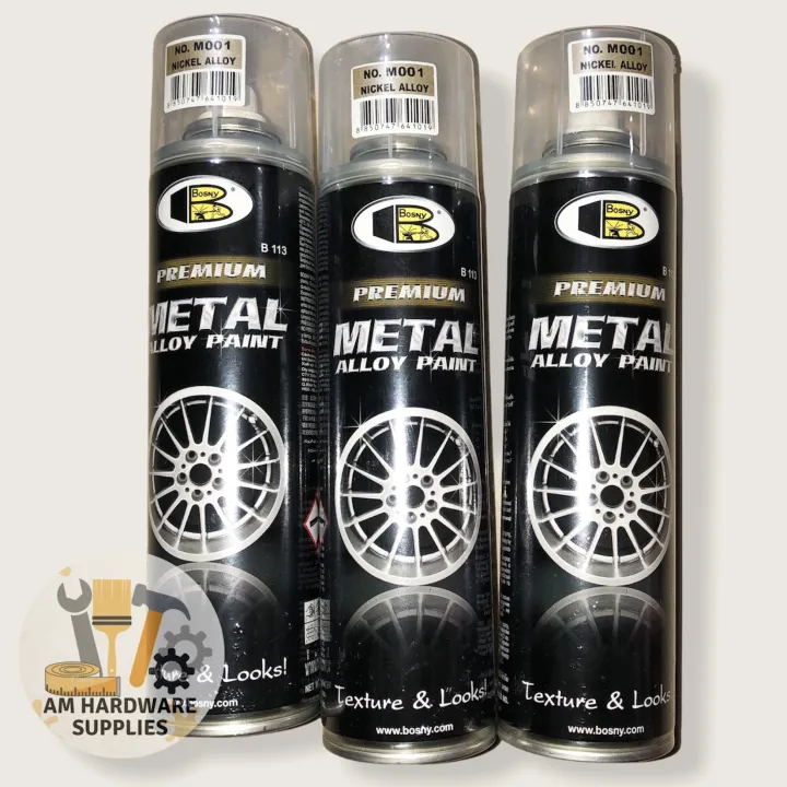 Bosny Premium Metal Alloy Spray Paint Lazada PH