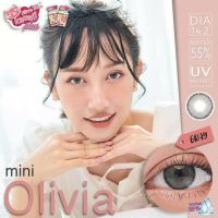 (สายตาปกติ) คอนเเทคเลนส์ kitty kawaii mini Olivia gray