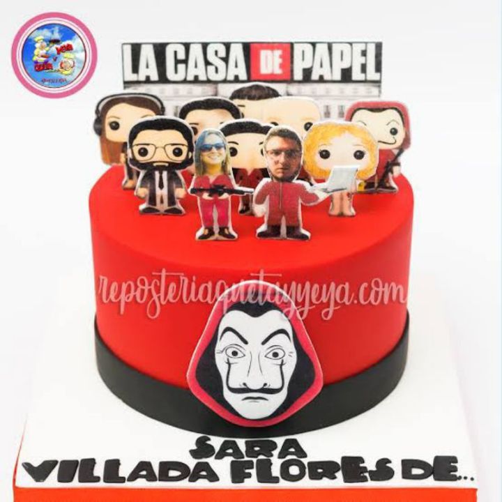 Money heist cake topper set | Lazada PH