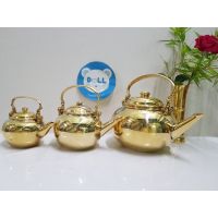 Brass Byfa  กาน้ำชาทองเหลือง กางานหล่อกลม กาน้ำทองเหลือง 3ขนาด F1139 กาหล่อ 4 นิ้ว ,F1140 กาหล่อ 5 นิ้ว  ,  F1141 กาหล่อ6 นิ้ว    ,