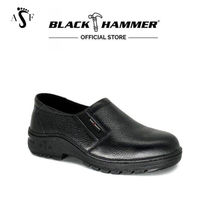 ORIGINAL Black Hammer Safety Shoes Low Cut Slip On BH 2335 Lazada