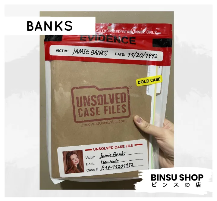 UNSOLVED CASE FILES | Banks, Jamie - Cold Case Murder Mystery Game ...