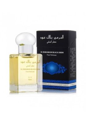 น้ำหอมอาหรับ หอมติดทนนาน Black Oudh Perfume Oil 15 ML by Al Haramain