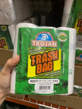 Trojan Super Heavy Duty Trash Bag Jumbo 40pcs