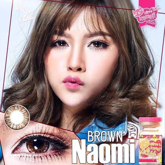 สายตาปกติ-kitty-kawaii-naomi-brown-เลนส์บิ๊ก