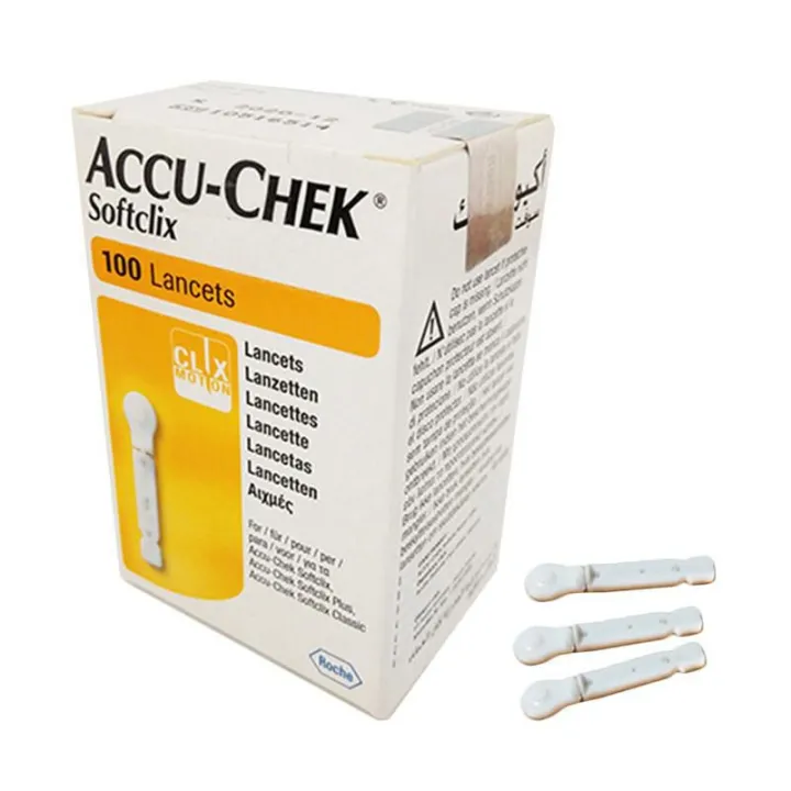 LANCET ACCU CHEK ISI 100/JARUM ACCU CHEK Lazada Indonesia