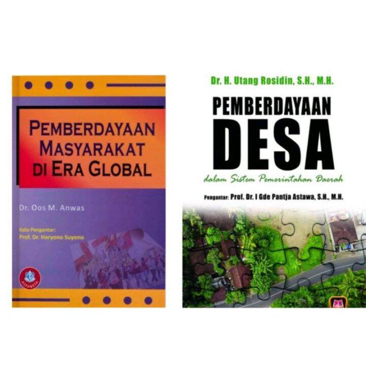 Buku Pemberdayaan Masyarakat Di Era Global & Pemberdayaan Desa Dalam ...