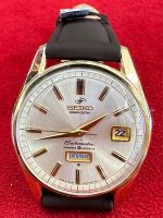 Seiko Weekdater Seikomatic Diashock 35 jewels Automatic ฝาหลังราชาปลาโลมาสวมมงกุฎ ตัวเรือนทองชุบ นาฬิกาผู้ชาย มือสองของแท้