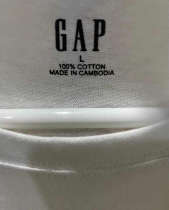 gap-เสื้อยืด-แขนสั้น-แท้-จาก-outlet-ไซส์-l