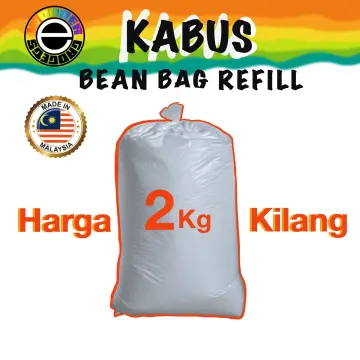 5KG (Poly Foam Polystyrene BEADS)Bean Bag Refill/Beads Fiber/Beads  Filling/Bean Bag sofa Fiber/Isi biji Kabus