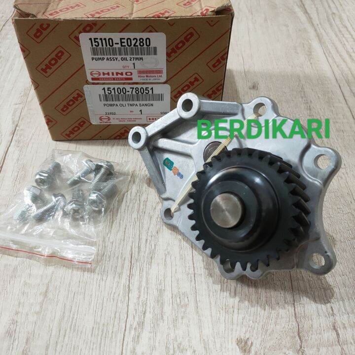 Oil Pump Assy Pompa Oli Mm Dynasaurus Ps Ht Hino Dutro