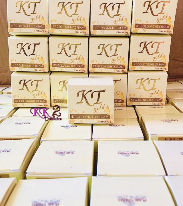 ครีม-kt-gold-night-cream-เเพคเกจใหม่-เซต-3-กล่อง