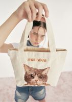 New ?กระเป๋า ลายปักแมว FELINES FETCH MICRO TOTE BAG ?