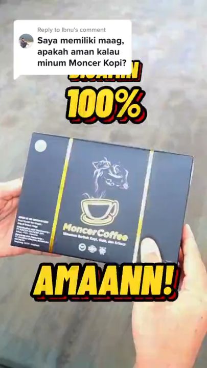 Top 2 Sachet Kopi Moncer Original Kopi Moncer Halal Bpom Kopi Suplemen Kuat Tahan Lama 1177