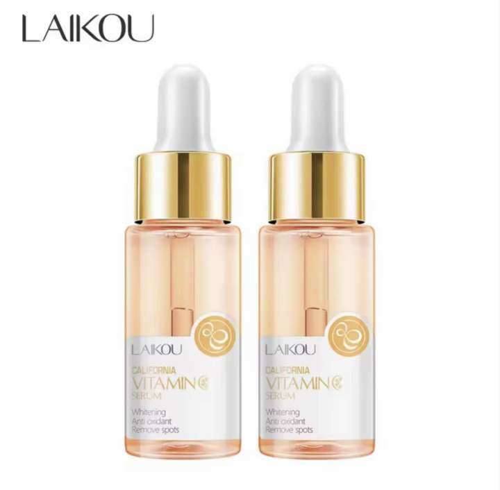 laikou-วิตามินซี-ไวท์เทนนิ่ง-ต่อต้านอนุมูลอิสระ-เซรั่ม-ผิวกระจ่างใส-17-มล