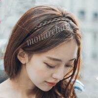 ?พร้อมส่ง hairpiece แฮร์พีช ที่คาดผม เปียยางยืด สวยได้ใน 1 นาที