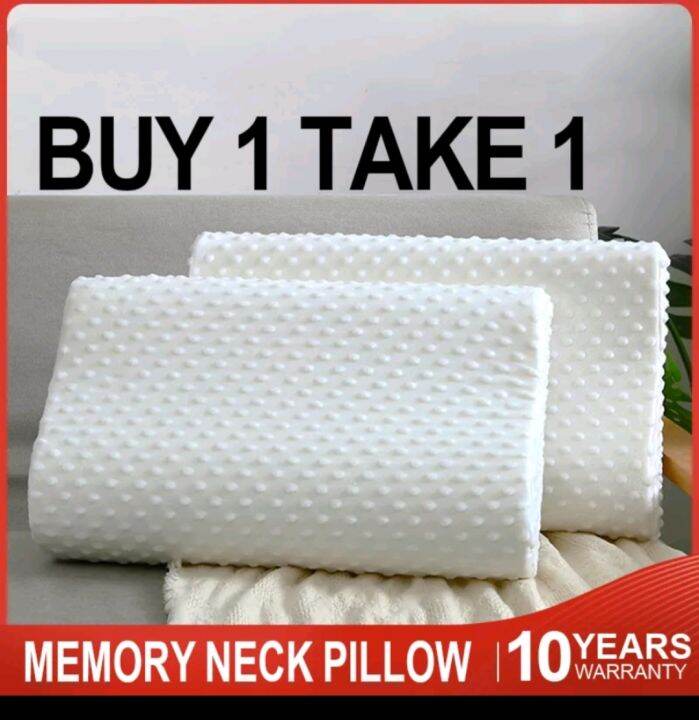 Soft Memory Foam pillow Orthopedic NECK Pillow Slow Lazada PH