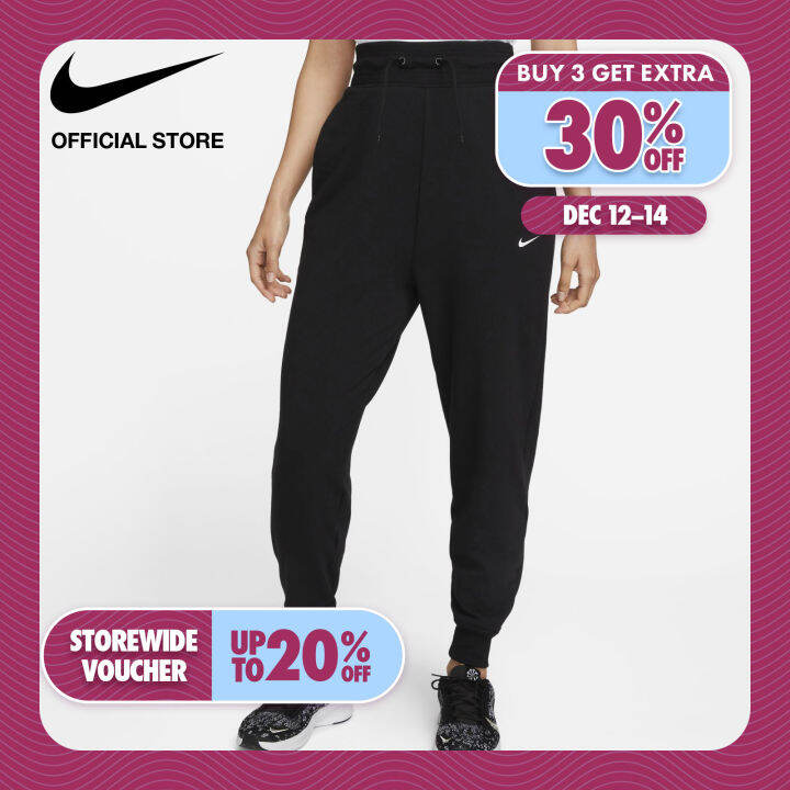 Nike Women's One DriFit Jogger Pants Black Lazada.co.th