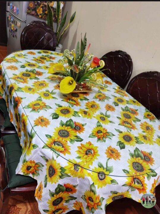 Table Cover for 6 seater Choose design Lazada PH