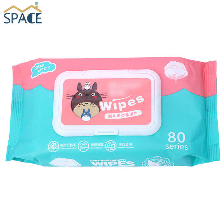 Mspace Baby Wipes Wet Wipes For Baby Organic 80 Pcs Per Pack Non