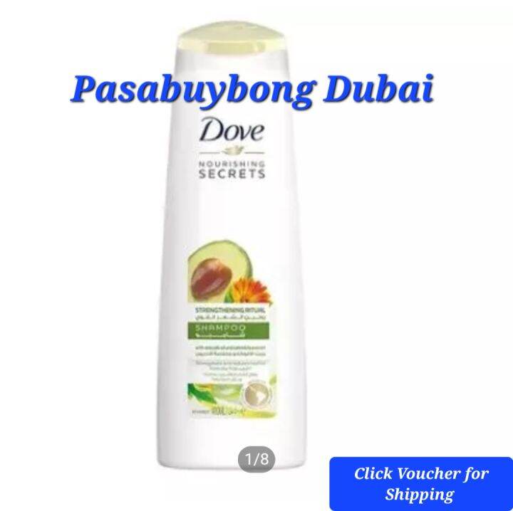 Dove Shampoo Strengthening Ritual Avocado 400ml Dubai UAE Lazada PH