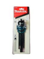 ชุดประแจหกเหลี่ยม makita 9ตัวชุด B-65894แท้100%