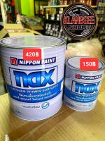 สีรองพื้นเทาแห้งเร็ว nax (NIPPON PAINT) มี 2 ขนาด