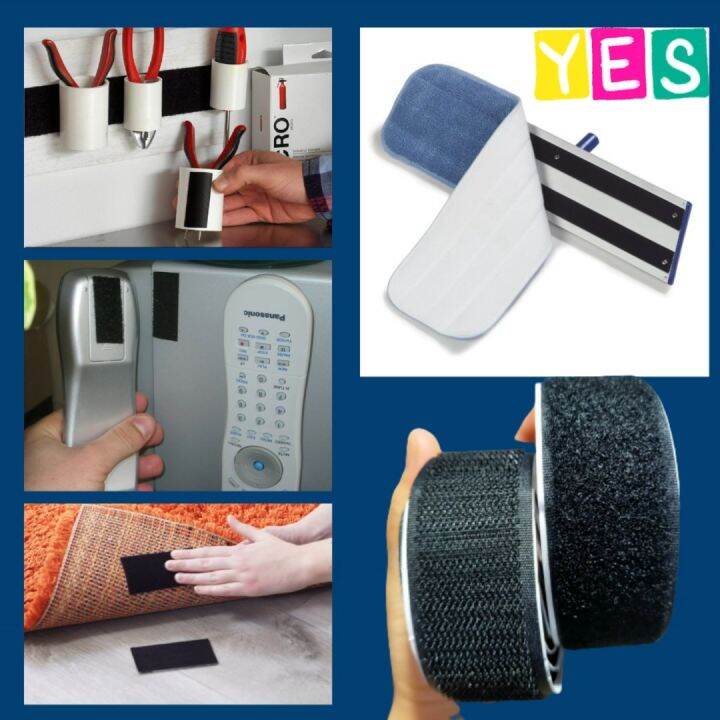 Self Adhesive TaPE Strong Velcro Tape Hook and Loop Fastener Magic Tape