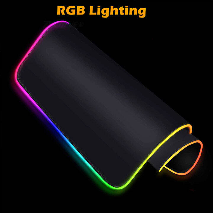 RGB Rog Mousepad New Custom Computer Desk Mats Keyboard Pad Mouse Mat ...