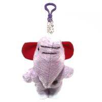 ซาฟารี ตุ๊กตาผ้า ไส้ใยสังเคราะห์ พวงกุญแจ ช้าง (ม่วง) Beautiful Fabric with Synthetic Fiber Handmade Elephant (Purple) Rag Doll Keychain