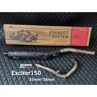 ท่อ​ Exciter150 ขนาด​35x38mm แบรนด์​Apido