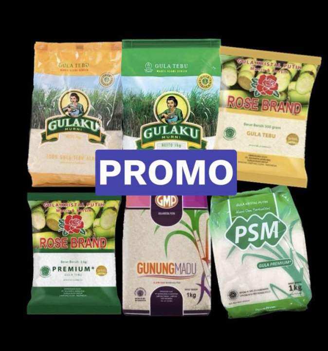 Gula pasir PROMO 1kg | Lazada Indonesia