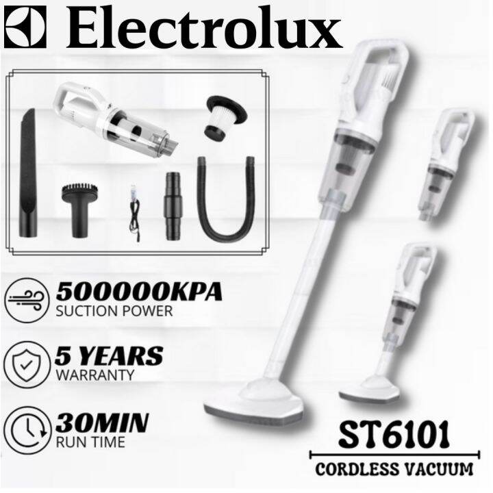 Electrolux ST6101 Wireless Car Vacuum Cleaner Rechargable Cordless