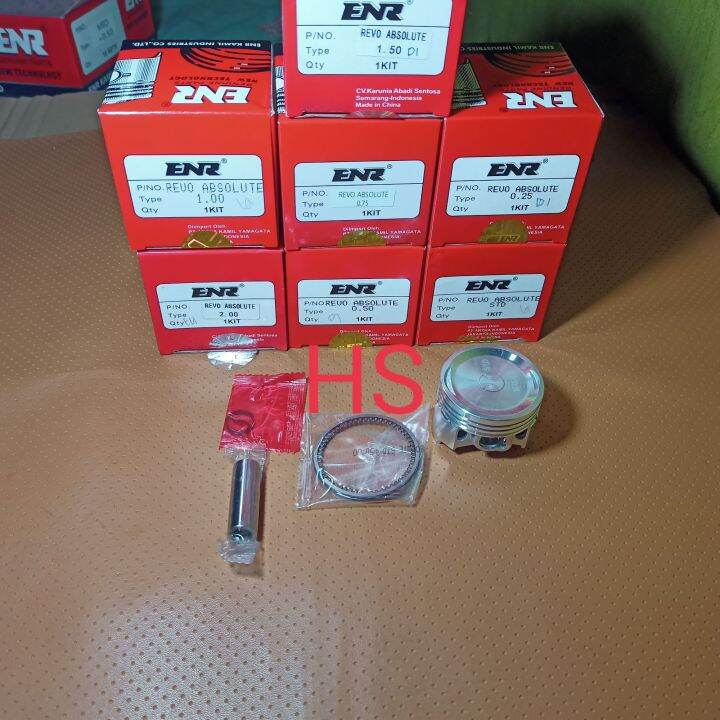 piston kit set honda Revo absolute Revo fit Revo fi ukuran STD 50 100