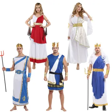 poseidon greek god costume