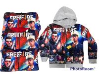 เสื้อกันหนาวเด็ก Freefire ฟีฟาย 4-6 ขวบ