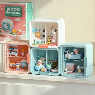 🔥HOT SALE🔥(ร้านไทย จัดส่งไว)👾กล่องเก็บตุ๊กตา dimoo mini box ใส่ฟิกเก้อ ของสะสม