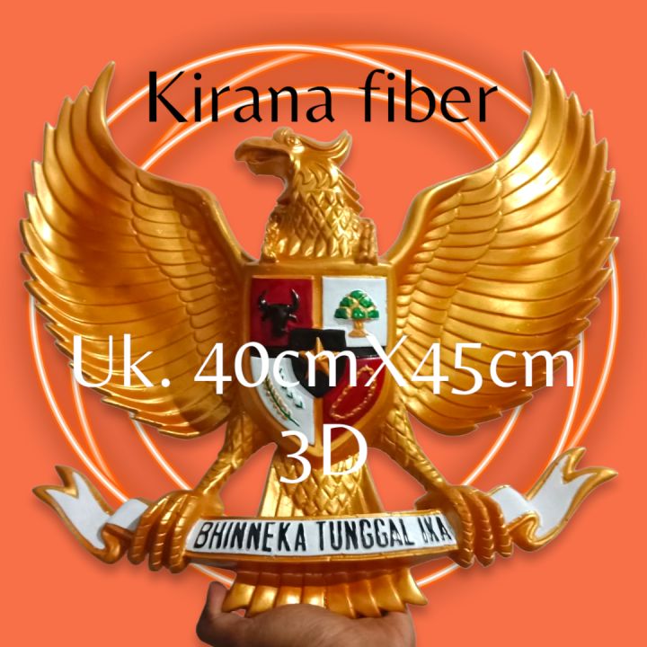 Garuda Pancasila Ukir 45cm 3d Lazada Indonesia 4676