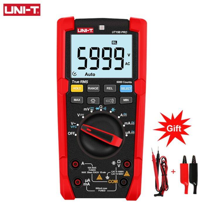 UNI-T UT15B PRO UT17B PRO UT18B PRO True RMS Multimeter Substitute For ...