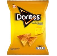 โดริโตส ข้าวโพดแผ่นทอดกรอบรสนาโชชีส Doritos Tortilla Nacho Cheese 57g