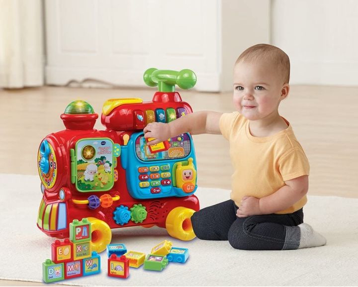 พร้อมส่ง-รถไฟ-vtech-sit-to-stand-ultimate-alphabet-train-สินค้ายอดฮิตท๊อปรีวิว