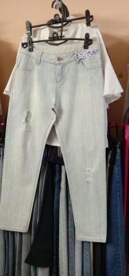 กางเกงยีนส์มือสองร้านพี่บียะลา ขนาดรอบเอว 32-33ผ้าไม่ยืด รายละเอียดเพิ่มเติมได้ที่สติ๊กเกอร์