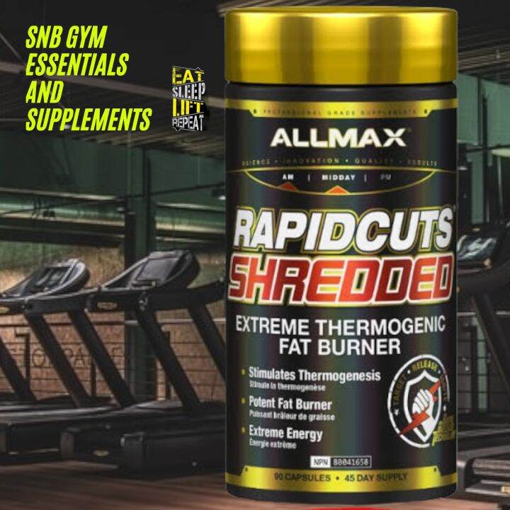 ALLMAX Rapidcuts Shredded Extreme Thermogenic Fat Burner 90 Capsule