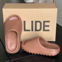 (ส่งฟรี พร้อมส่ง) รองเท้าแตะ Yeezy Slide สี Flax