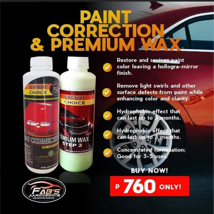 Paint Correction and Premium Wax Lazada PH