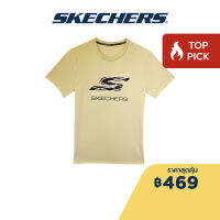 Skechers สเก็ตเชอร์ส เสื้อยืดแขนสั้นผู้ชาย Men  1st Series Short Sleeve Tee  Apparel - SP22Q4M416-008D