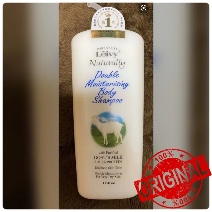 Leivy Goats milk body shampoo [body wash] 1150ml made by Japan Lazada PH