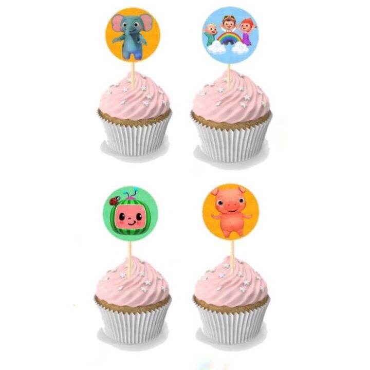 cupcake topper set! (12pcs) Lazada PH