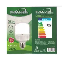 หลอดไฟ LED ประหยัดพลังงาน BlackLabel ไฟคูลเดย์ไลท์ LED 20 W cool daylight E27