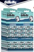 ใบมีดโกน Gillette Super Blue Blades Genuine Premium Grade 15 ใบ ของแท้ ส่งจาก กทม รอไม่นาน